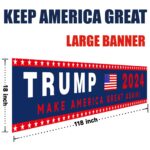 Watch Out! The Giant Trump Banner That Has Everyone Talking!