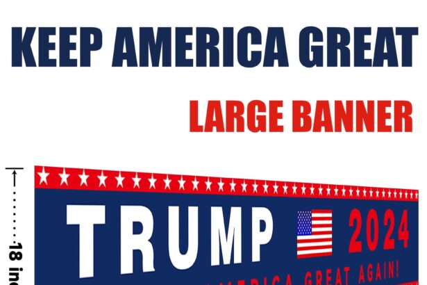 Watch Out! The Giant Trump Banner That Has Everyone Talking!