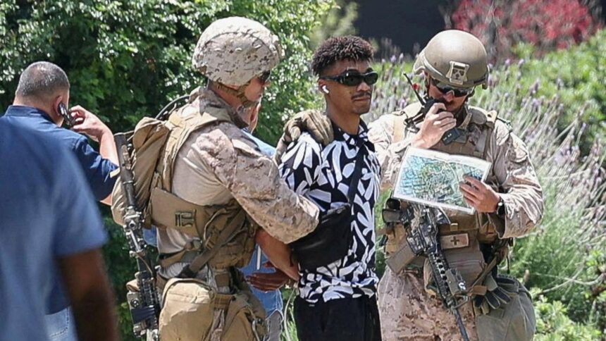 Marines in Los Angeles: New Powers to Detain Civilians Spark Controversy