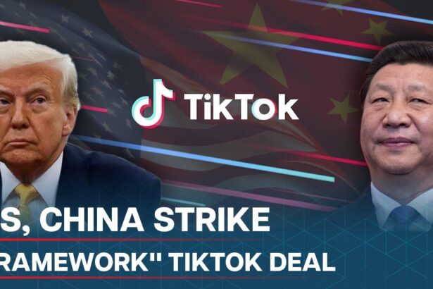 US and China Forge TikTok Agreement Ahead of Key Trump-Xi Call