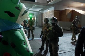 Portland’s Inflatable Costumes Burst Trump’s Bubble!