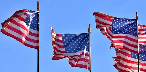 Patriotic Paradox: The Surprising Presence of American Flags at the ‘Hate America Rally