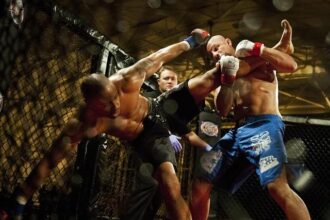 Here are a few engaging rewrites you can choose from:

– When Oligarchs Take the Cage: Power, Punches, and High-Stakes Spectacle
– Oligarchs in the Ring: Behind the Scenes of a High-Society Cage Fight
– Power Plays and Piledrivers: The Oligarchy’s Night a